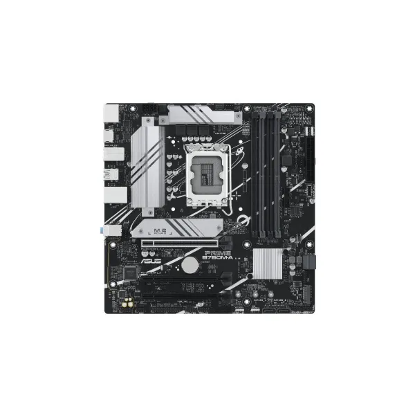 Asus Mainboard|ASUS|Intel B760 Express|LGA1700|Micro-ATX|Memory DDR5|Memory slots 4|2xPCI-Express 4.0 16x|2xM.2|1xHDMI|2xDisplay