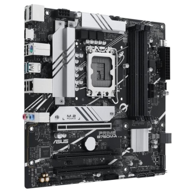 Asus Mainboard|ASUS|Intel B760 Express|LGA1700|Micro-ATX|Memory DDR5|Memory slots 4|2xPCI-Express 4.0 16x|2xM.2|1xHDMI|2xDisplay