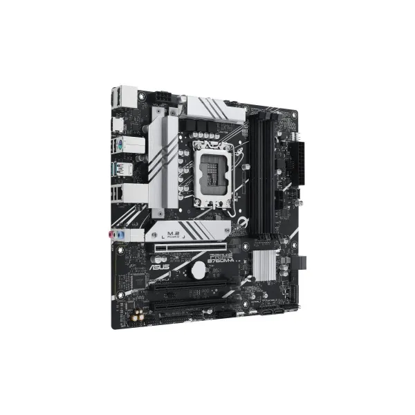 Asus Mainboard|ASUS|Intel B760 Express|LGA1700|Micro-ATX|Memory DDR5|Memory slots 4|2xPCI-Express 4.0 16x|2xM.2|1xHDMI|2xDisplay