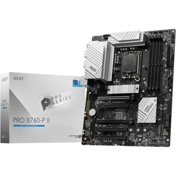 MSI Mainboard|MSI|Intel B760 Express|LGA1700|Memory DDR5|Memory slots 4|5xPCI-Express 5.0 16x|2xM.2|1xHDMI|1xDisplayPort|2xUSB 2