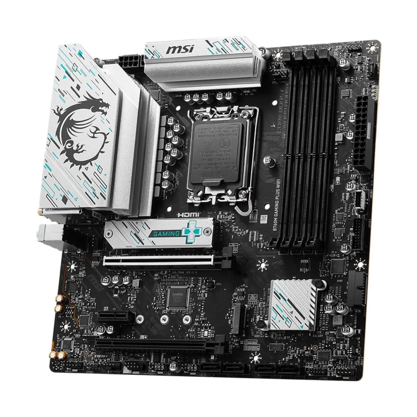 MSI Mainboard|MSI|Intel B760 Express|LGA1700|Micro-ATX|Memory DDR5|Memory slots 4|1xPCI-Express 3.0 1x|1xPCI-Express 4.0 4x	|1xP