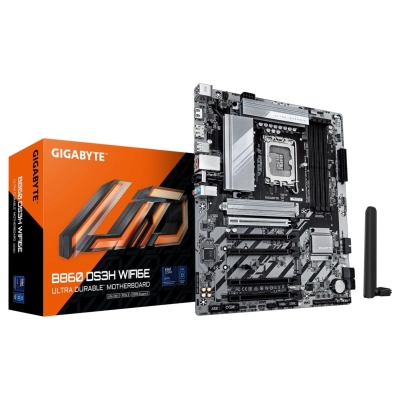 Gigabyte Mainboard|GIGABYTE|Intel B860 Express|LGA1851|ATX|Memory DDR5|5xPCI-Express 16x|2xM.2|1xHDMI|1xDisplayPort|1xAudio-In|1