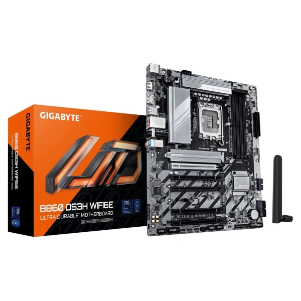 Gigabyte Mainboard|GIGABYTE|Intel B860 Express|LGA1851|ATX|Memory DDR5|5xPCI-Express 16x|2xM.2|1xHDMI|1xDisplayPort|1xAudio-In|1