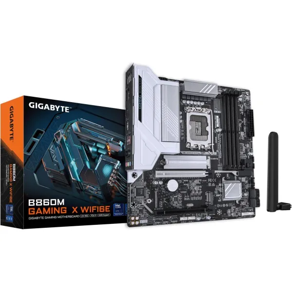 Gigabyte Mainboard|GIGABYTE|Intel B860 Express|LGA1851|Micro-ATX|Memory DDR5|Memory slots 4|2xPCI-Express 16x|2xM.2|1xHDMI|1xDis