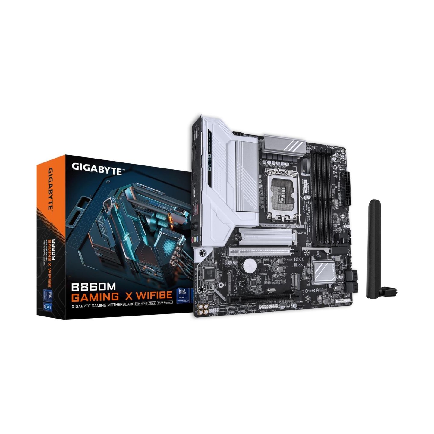 Gigabyte Mainboard|GIGABYTE|Intel B860 Express|LGA1851|Micro-ATX|Memory DDR5|Memory slots 4|2xPCI-Express 16x|2xM.2|1xHDMI|1xDis