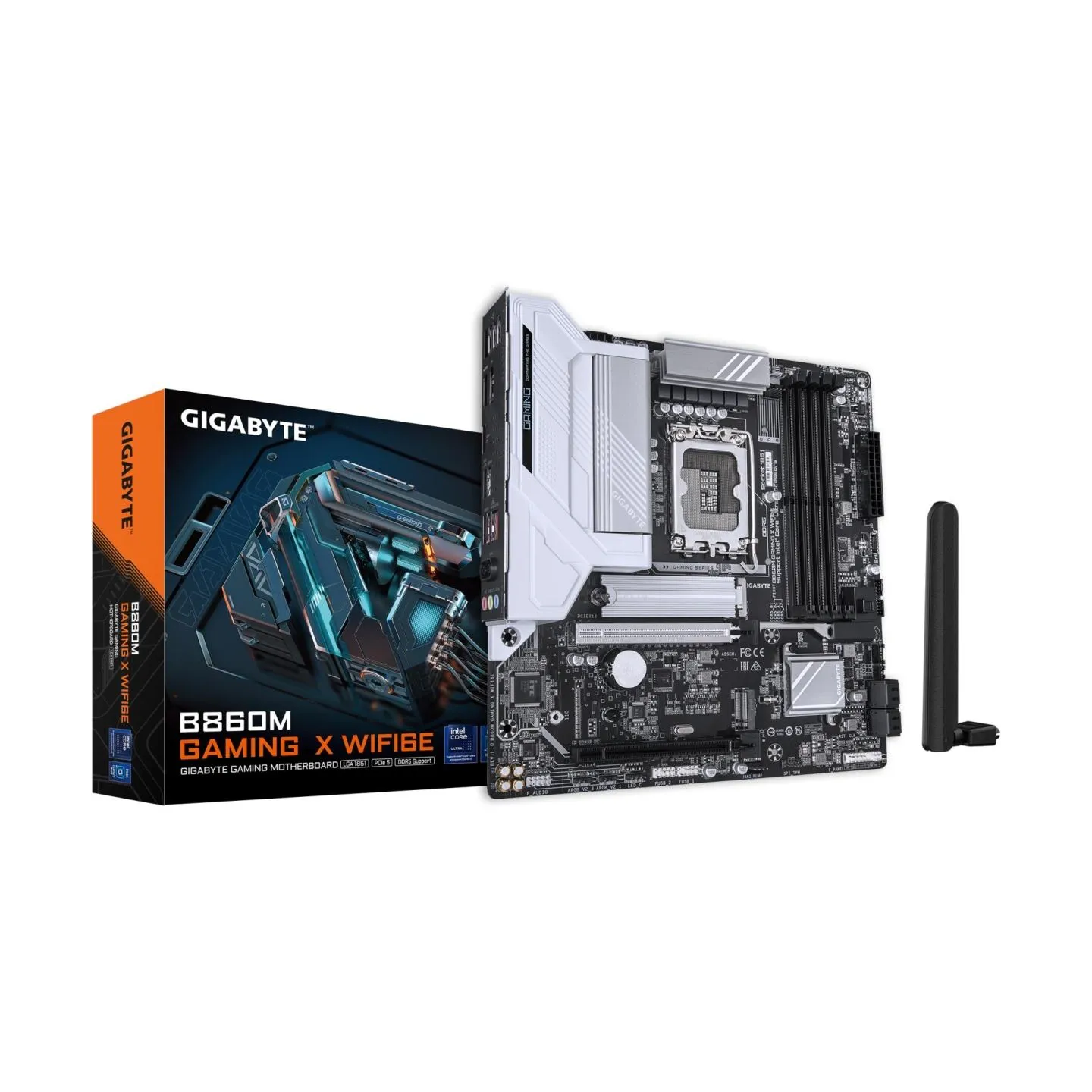 Gigabyte Mainboard|GIGABYTE|Intel B860 Express|LGA1851|Micro-ATX|Memory DDR5|Memory slots 4|2xPCI-Express 16x|2xM.2|1xHDMI|1xDis