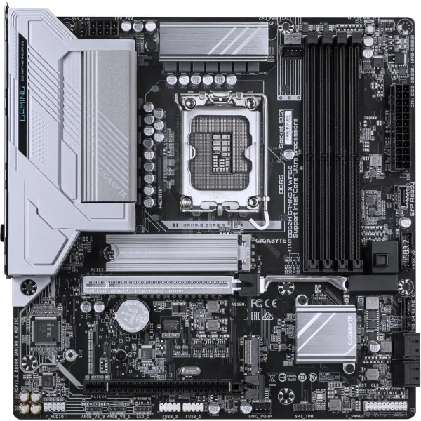 Gigabyte Mainboard|GIGABYTE|Intel B860 Express|LGA1851|Micro-ATX|Memory DDR5|Memory slots 4|2xPCI-Express 16x|2xM.2|1xHDMI|1xDis