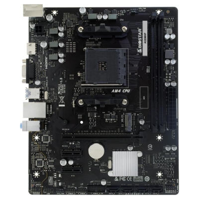 Biostar Mainboard|BIOSTAR|AMD A520|SAM4|Micro-ATX|Memory DDR4|Memory slots 2|2xPCI-Express 3.0 1x|1xPCI-Express 3.0 16x|1xM.2|1x