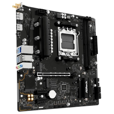 Asrock Mainboard|ASROCK|AMD A620|Socket AM5|micro ATX|RAM DDR5-SDRAM|2xSlots|Wi-Fi Yes|Bluetooth Yes|1xNumber of M.2 (M) slots|A
