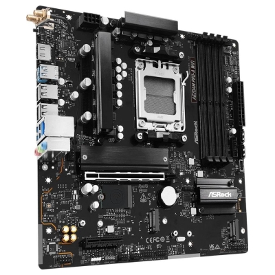 Asrock Mainboard|ASROCK|AMD A620A|micro ATX|RAM DDR5-SDRAM|2xSlots|Wi-Fi Yes|Bluetooth Yes|1xPCI Express x4 slots|A620AMPRO-AWIF