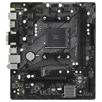 Asrock Mainboard|ASROCK|AMD A520|SAM4|Micro-ATX|Memory DDR4|Memory slots 2|1xPCI-Express 3.0 1x|1xPCI-Express 3.0 16x|1xM.2|1x15