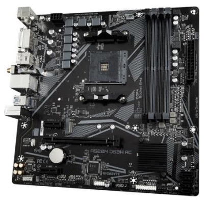 Gigabyte Mainboard|GIGABYTE|AMD A520|SAM4|Micro-ATX|Memory DDR4|Memory slots 4|A520MDS3HAC1.4