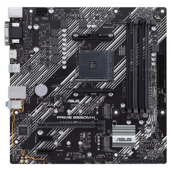 Asus Mainboard|ASUS|AMD B550|SAM4|MicroATX|2xPCI-Express 3.0 1x|2xM.2|1xPCI-Express 4.0 16x|Memory DDR4|Memory slots 4|1x15pin D