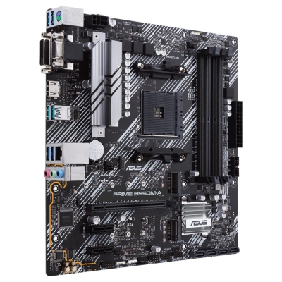 Asus Mainboard|ASUS|AMD B550|SAM4|MicroATX|Memory DDR4|Memory slots 4|2xPCI-Express 3.0 1x|1xPCI-Express 4.0 16x|2xM.2|1x15pin D