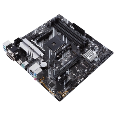 Asus Mainboard|ASUS|AMD B550|SAM4|MicroATX|Memory DDR4|Memory slots 4|2xPCI-Express 3.0 1x|1xPCI-Express 4.0 16x|2xM.2|1x15pin D
