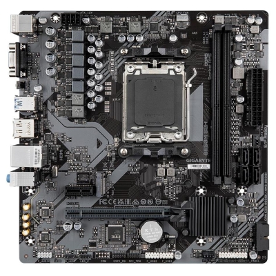 Gigabyte Mainboard|GIGABYTE|AMD B650|SAM5|Micro-ATX|Memory DDR5|Memory slots 2|B650MS2H1.4