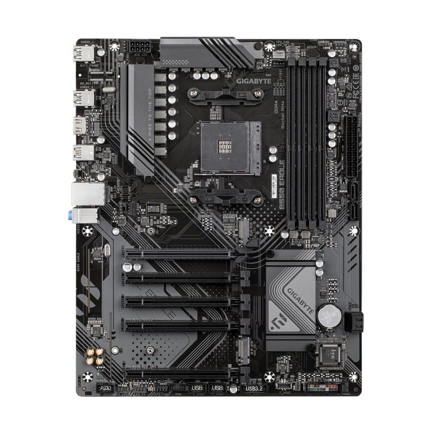 Gigabyte Mainboard|GIGABYTE|AMD B550|SAM4|ATX|Memory DDR4|Memory slots 4|4xPCI-Express 3.0 1x|1xPCI-Express 4.0 16x|2xM.2|1xHDMI