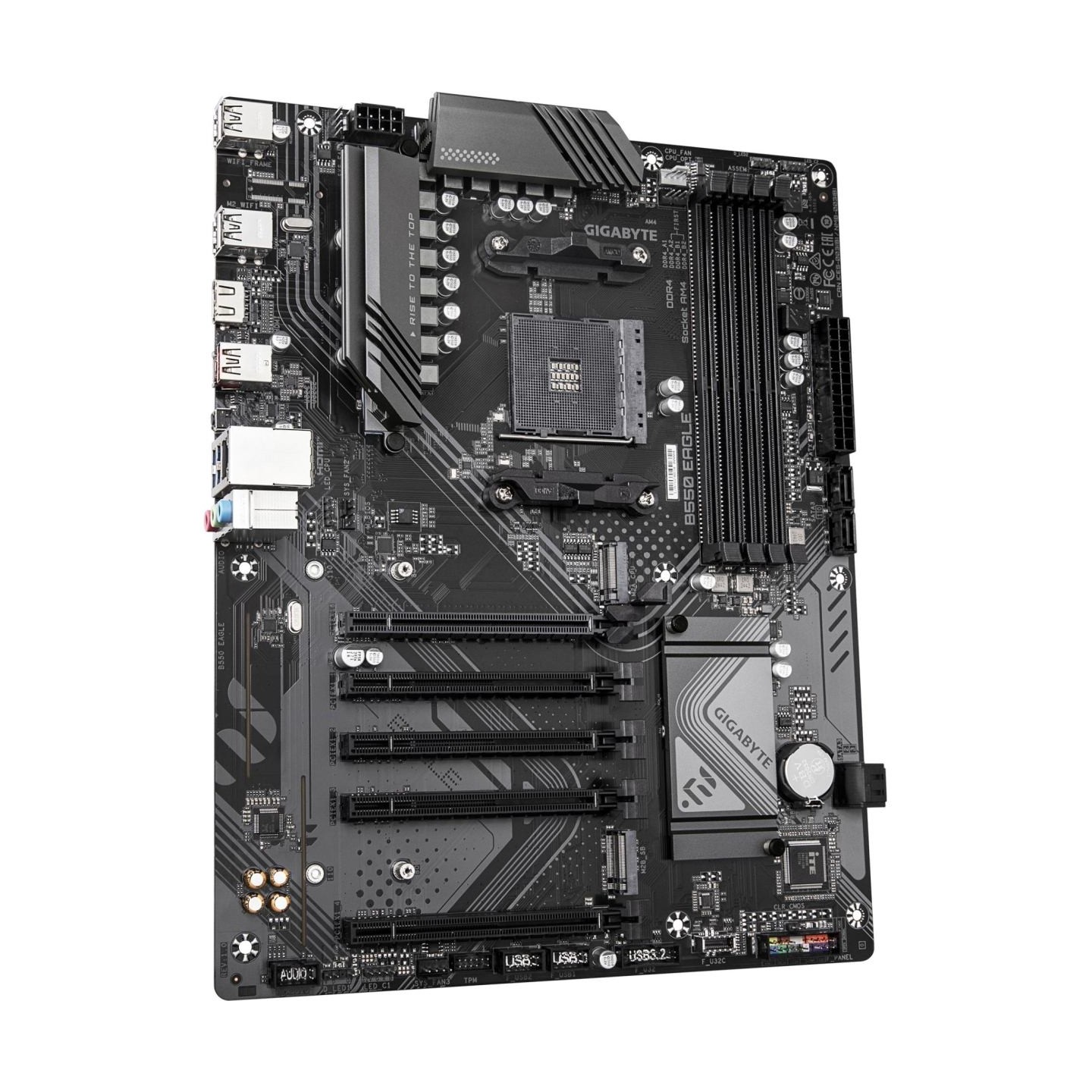 Gigabyte Mainboard|GIGABYTE|AMD B550|SAM4|ATX|Memory DDR4|Memory slots 4|4xPCI-Express 3.0 1x|1xPCI-Express 4.0 16x|2xM.2|1xHDMI