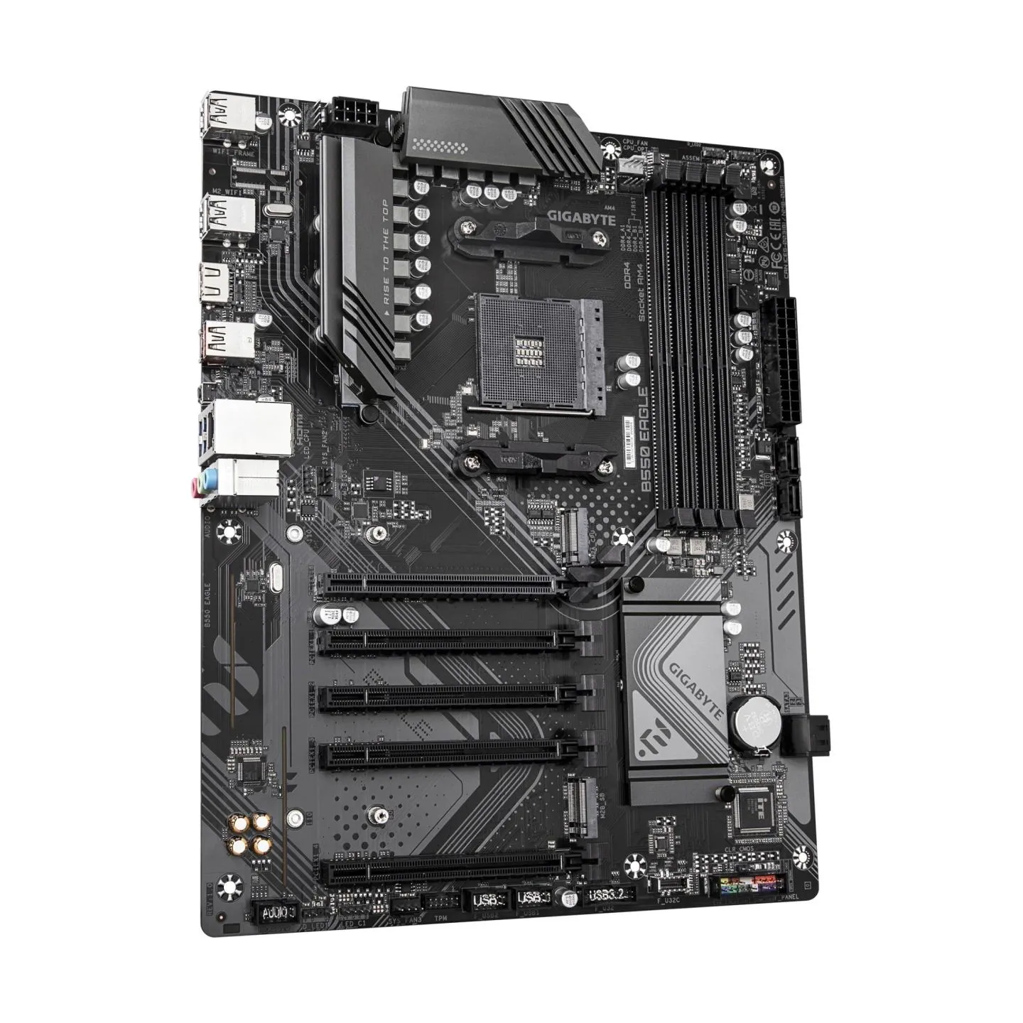 Gigabyte Mainboard|GIGABYTE|AMD B550|SAM4|ATX|Memory DDR4|Memory slots 4|4xPCI-Express 3.0 1x|1xPCI-Express 4.0 16x|2xM.2|1xHDMI