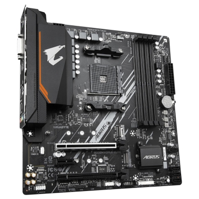 Gigabyte Mainboard|GIGABYTE|AMD B550|SAM4|Micro-ATX|Memory DDR4|Memory slots 4|1xPCI-Express 3.0 1x|1xPCI-Express 3.0 4x|1xPCI-E