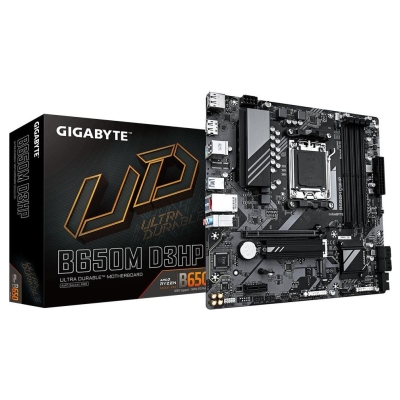 Gigabyte Mainboard|GIGABYTE|AMD B650|SAM5|Micro-ATX|Memory DDR5|Memory slots 4|B650MD3HP1.3