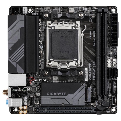 Gigabyte Mainboard|GIGABYTE|AMD B650|Socket AM5|mini ITX|RAM DDR5-SDRAM|2xSlots|Wi-Fi Yes|Bluetooth Yes|1xNumber of M.2 (M) slot