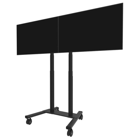 Neomounts ADM-875BL2 dual screen adapter for FL55-875BL1 and WL55-875BL1 - Black 42-65cali 100x100-800x400