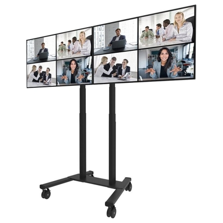 Neomounts BY NEWSTAR DUAL SCREEN ADAPTER FOR WL55/FL55-875BL1, FROM 42" UP TO 65" VESA 800X400, 50 KG. PER DISPLAY