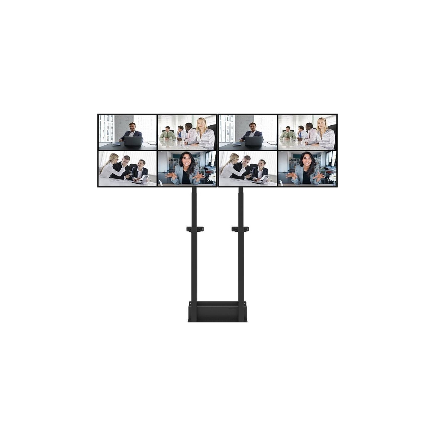 Neomounts BY NEWSTAR DUAL SCREEN ADAPTER FOR WL55/FL55-875BL1, FROM 42" UP TO 65" VESA 800X400, 50 KG. PER DISPLAY
