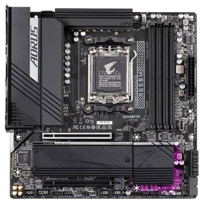 Gigabyte Mainboard|GIGABYTE|AMD B650|SAM5|Micro-ATX|Memory DDR5|Memory slots 4|B650MAORUSELITE1.3