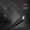 Axagon Active USB-C -> DisplayPort cable - adapter AXAGON RVC-DPC for connecting a DisplayPort monitor/TV/projector to a noteboo