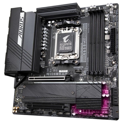 Gigabyte Mainboard|GIGABYTE|AMD B650|SAM5|Micro-ATX|Memory DDR5|Memory slots 4|B650MAORUSELITE1.3