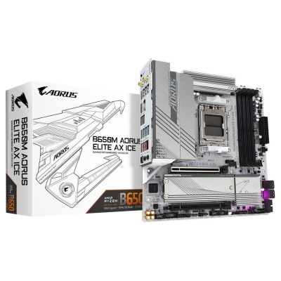 Gigabyte Mainboard|GIGABYTE|AMD B650|SAM5|Micro-ATX|Memory DDR5|Memory slots 4|B650MAELITEAXICE1.1