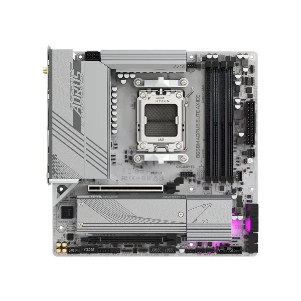 Gigabyte Mainboard|GIGABYTE|AMD B650|SAM5|Micro-ATX|Memory DDR5|Memory slots 4|B650MAELITEAXICE1.1