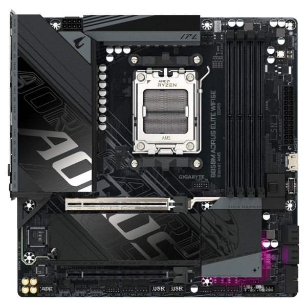 Gigabyte Mainboard|GIGABYTE|AMD B850|Socket AM5|micro ATX|RAM DDR5-SDRAM|4xSlots|Wi-Fi Yes|Bluetooth Yes|2xNumber of M.2 (M) slo