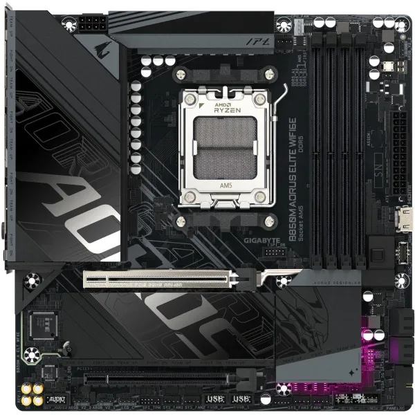 Gigabyte Mainboard|GIGABYTE|AMD B850|Socket AM5|micro ATX|RAM DDR5-SDRAM|4xSlots|Wi-Fi Yes|Bluetooth Yes|2xNumber of M.2 (M) slo