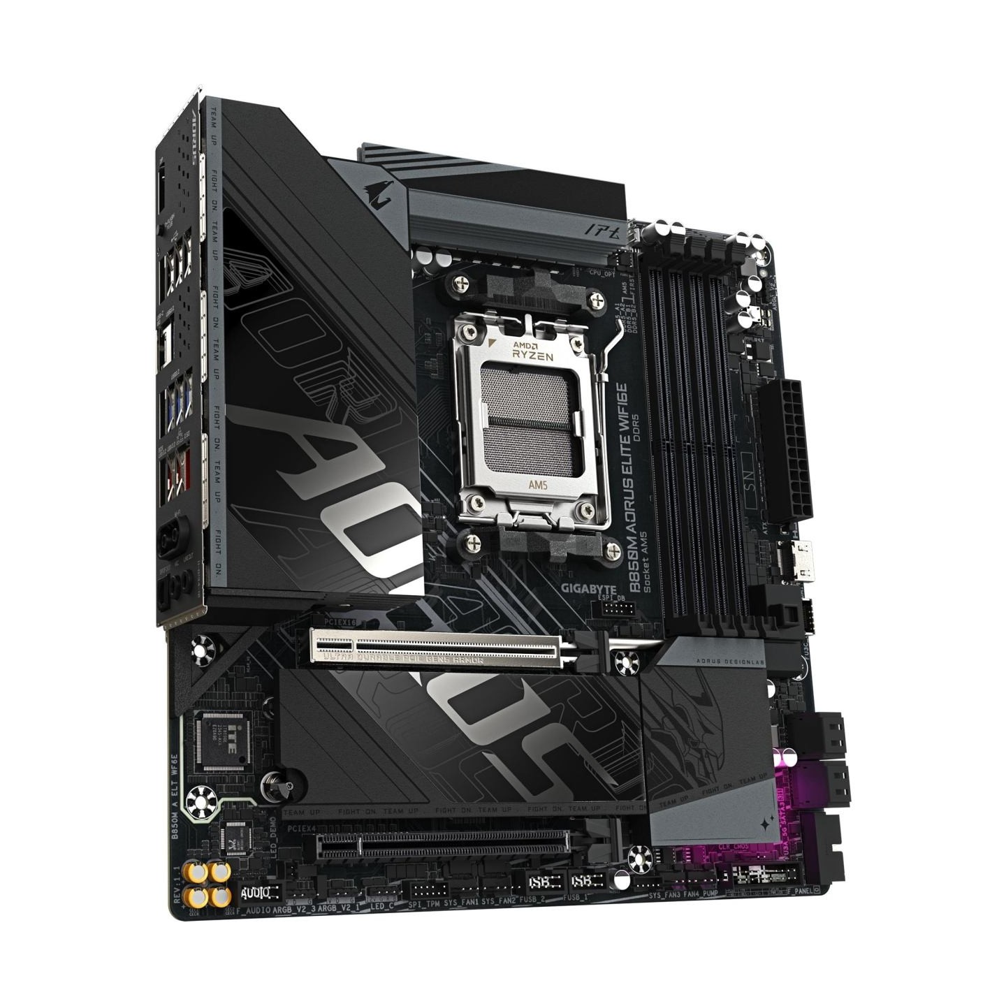 Gigabyte Mainboard|GIGABYTE|AMD B850|Socket AM5|micro ATX|RAM DDR5-SDRAM|4xSlots|Wi-Fi Yes|Bluetooth Yes|2xNumber of M.2 (M) slo