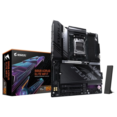 Gigabyte Mainboard|GIGABYTE|AMD B850|SAM5|ATX|Memory DDR5|Memory slots 4|B850AELITEWF71.1