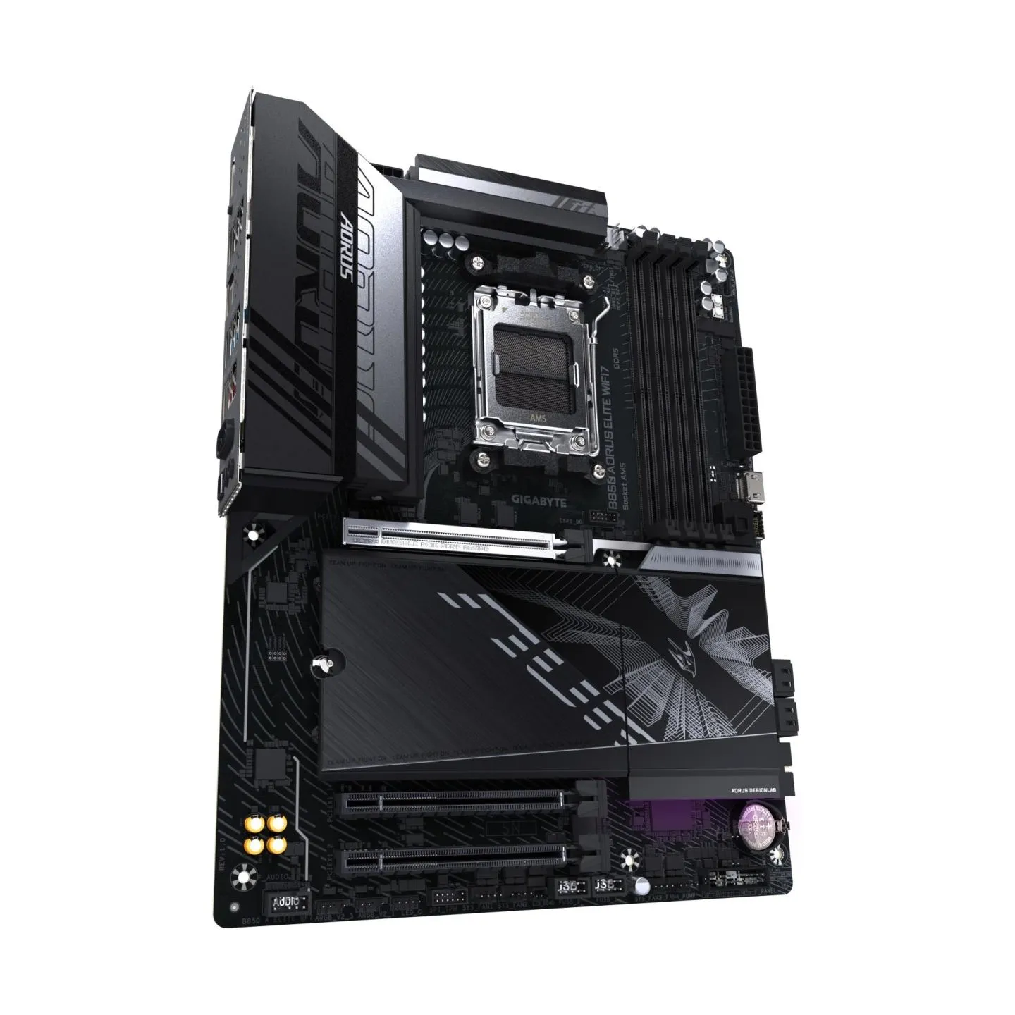 Gigabyte Mainboard|GIGABYTE|AMD B850|SAM5|ATX|Memory DDR5|Memory slots 4|B850AELITEWF71.1