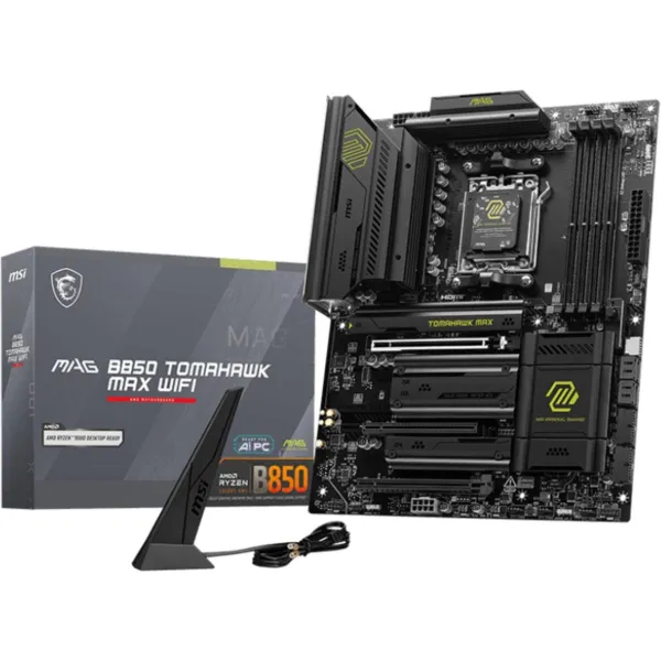 MSI Motherboard MAG B850 TOMAHAWK MAX W IFI AM5 4DDR5 ATX