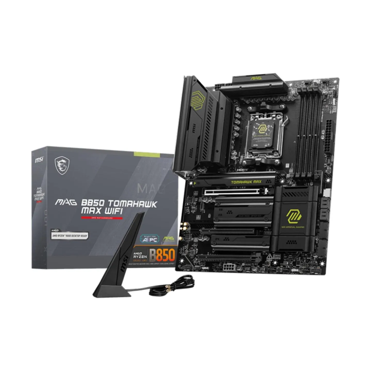 MSI Mainboard|MSI|AMD B850|SAM5|ATX|Memory DDR5|Memory slots 4|3xPCI-Express 16x|4xM.2|1xHDMI|1xAudio-In|1xAudio-Out|4xUSB 2.0|1
