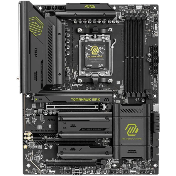 MSI Motherboard MAG B850 TOMAHAWK MAX W IFI AM5 4DDR5 ATX