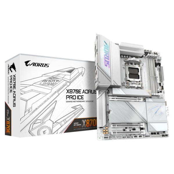 Gigabyte Mainboard|GIGABYTE|AMD X870E|SAM5|ATX|Memory DDR5|Memory slots 4|X870EAORUSPROICE1.1