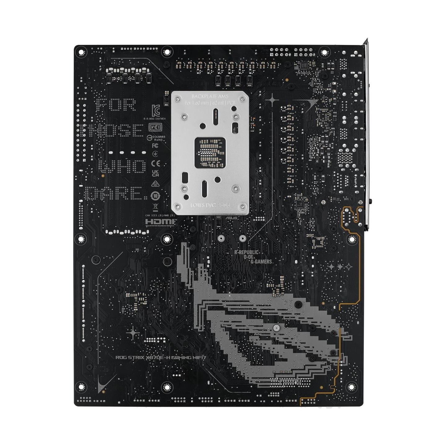 Asus Mainboard|ASUS|AMD X870E|SAM5|ATX|Memory DDR5|Memory slots 4|STRIXX870E-HGAMWIFI7