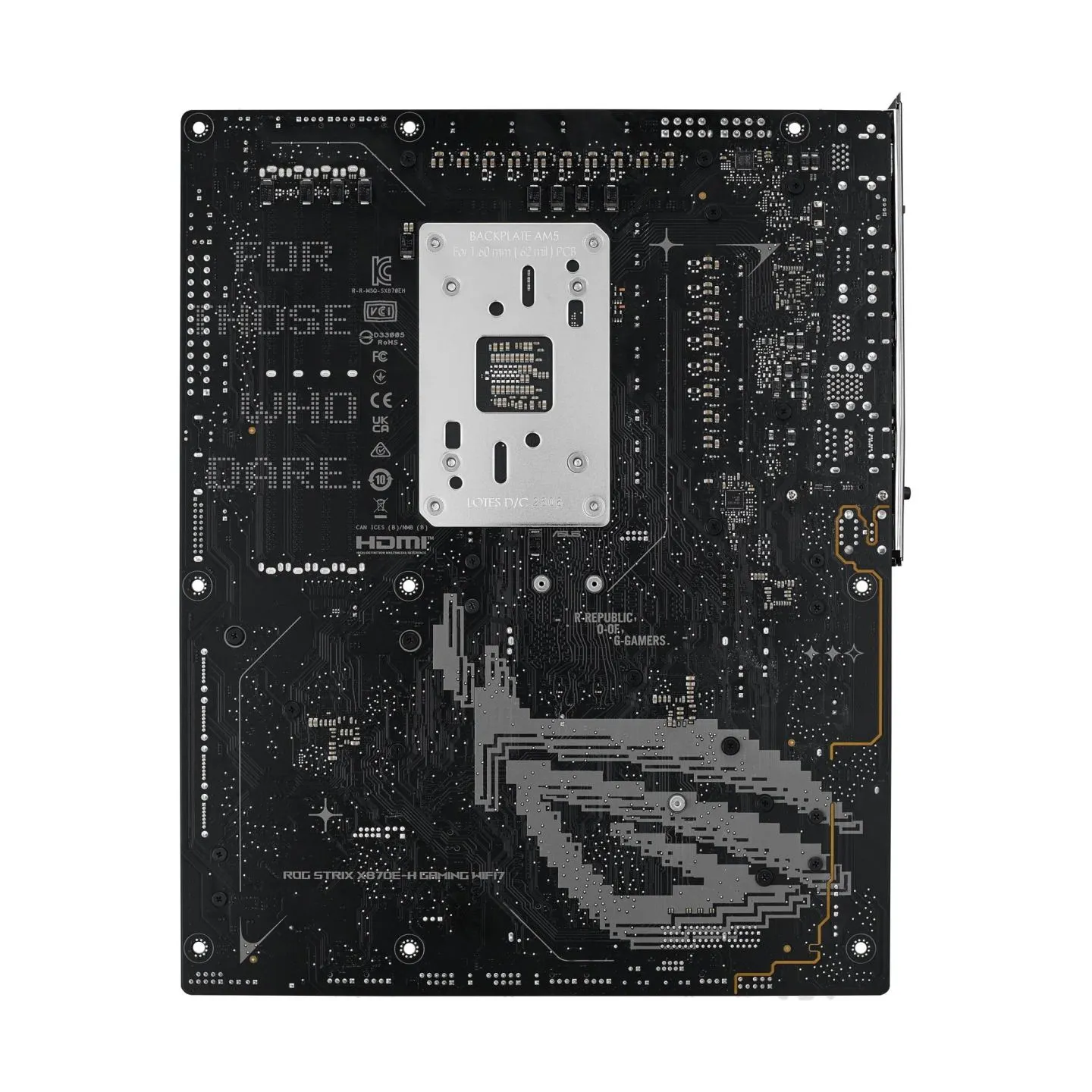 Asus Mainboard|ASUS|AMD X870E|SAM5|ATX|Memory DDR5|Memory slots 4|STRIXX870E-HGAMWIFI7