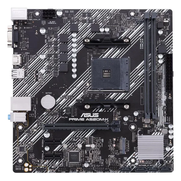 Asus Mainboard|ASUS|AMD A520|SAM4|MicroATX|2xPCI-Express 3.0 1x|1xPCI-Express 3.0 16x|1xM.2|Memory DDR4|Memory slots 2|1x15pin D
