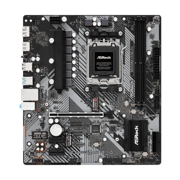 Asrock B650M-H/M.2 + AM5 2DDR5 HDMI/DP mATX