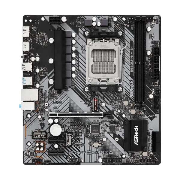 Asrock Mainboard|ASROCK|AMD B650|SAM5|Micro-ATX|Memory DDR5|Memory slots 2|1xPCI-E|2xPCI-Express 4.0 1x|1xPCI-Express 4.0 16x|1x