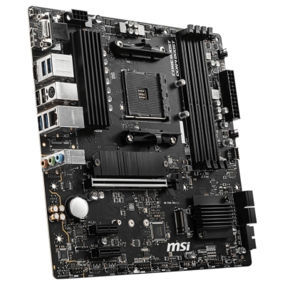 MSI Mainboard|MSI|AMD B550|SAM4|MicroATX|Memory DDR4|Memory slots 4|2xPCI-Express 3.0 1x|1xPCI-Express 4.0 16x|2xM.2|1x15pin D-s