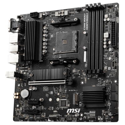 MSI Mainboard|MSI|AMD B550|SAM4|MicroATX|Memory DDR4|Memory slots 4|2xPCI-Express 3.0 1x|1xPCI-Express 4.0 16x|2xM.2|1x15pin D-s